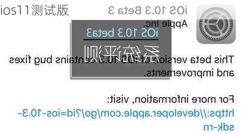 ios11测试版