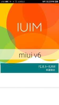 miui v6