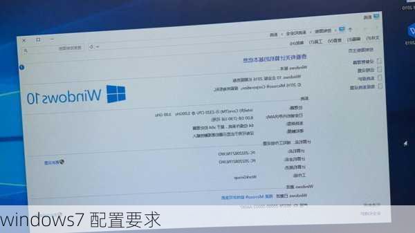 windows7 配置要求