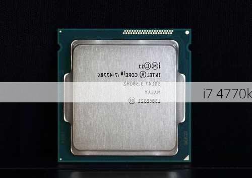 i7 4770k