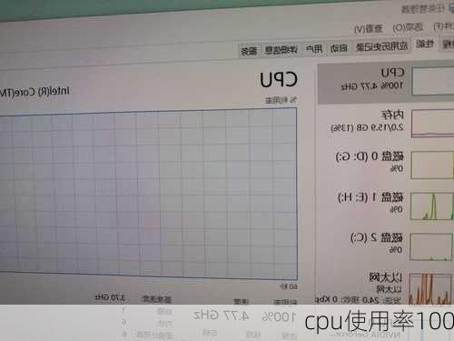 cpu使用率100