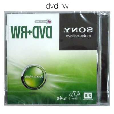 dvd rw