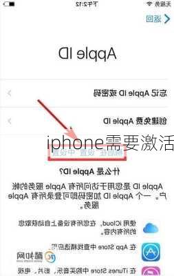 iphone需要激活