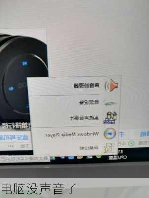 电脑没声音了