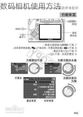 数码相机使用方法