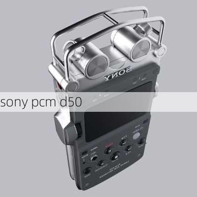 sony pcm d50