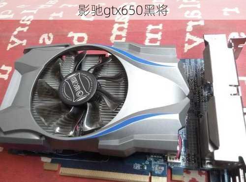 影驰gtx650黑将