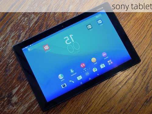 sony tablet