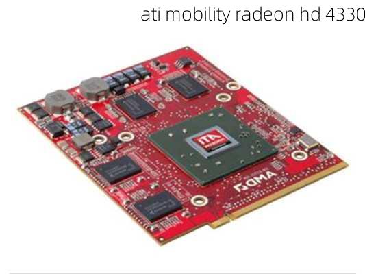 ati mobility radeon hd 4330