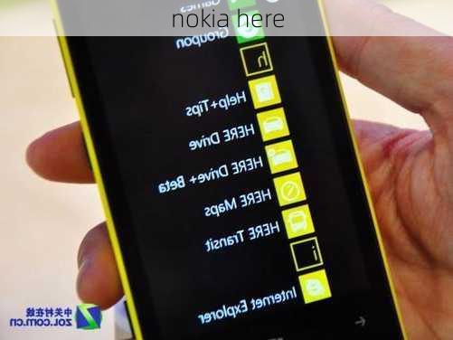 nokia here