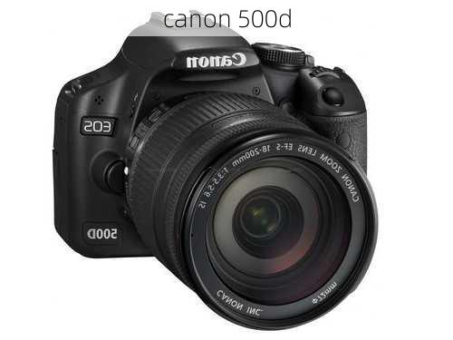 canon 500d