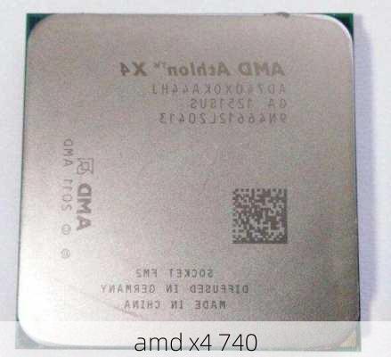 amd x4 740