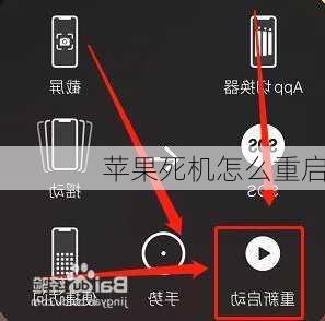 苹果死机怎么重启