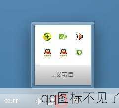 qq图标不见了