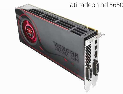 ati radeon hd 5650