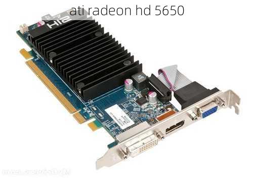 ati radeon hd 5650