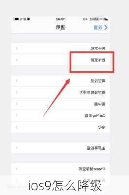 ios9怎么降级