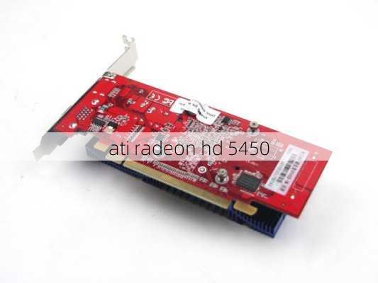 ati radeon hd 5450