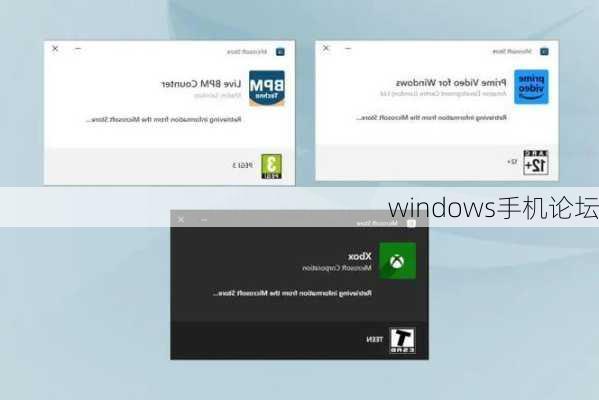 windows手机论坛
