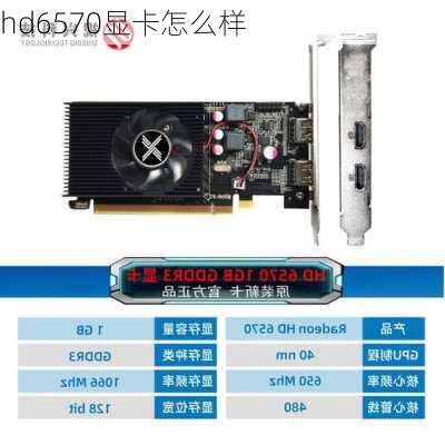 hd6570显卡怎么样