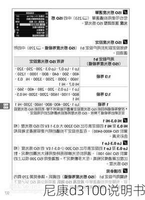 尼康d3100说明书