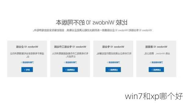 win7和xp哪个好