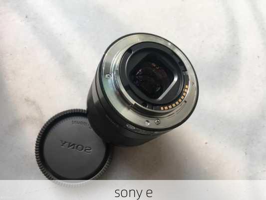 sony e