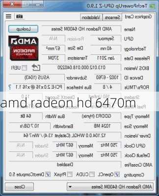 amd radeon hd 6470m