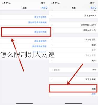 怎么限制别人网速