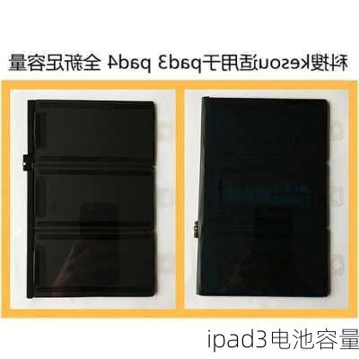 ipad3电池容量