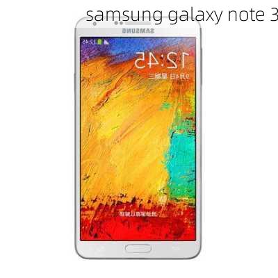 samsung galaxy note 3