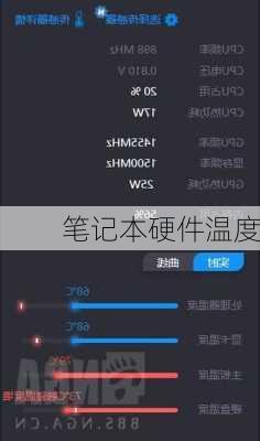 笔记本硬件温度