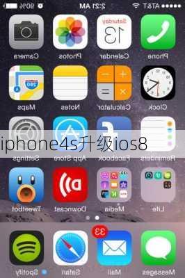 iphone4s升级ios8