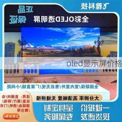 oled显示屏价格