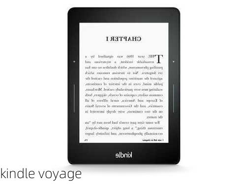 kindle voyage