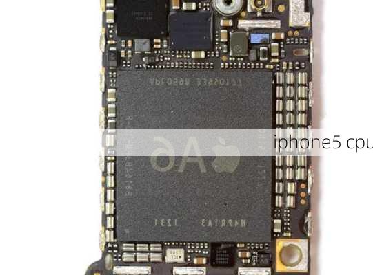 iphone5 cpu