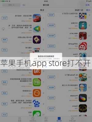 苹果手机app store打不开