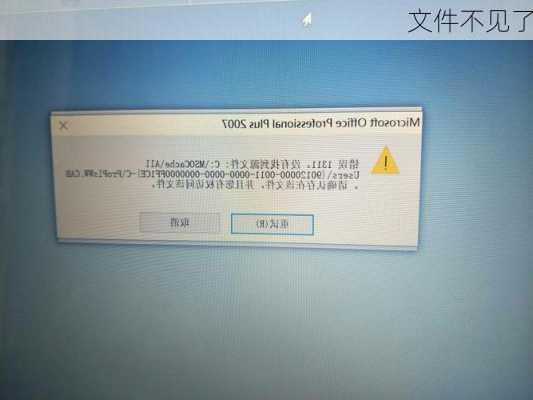 文件不见了