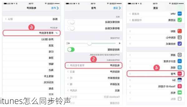 itunes怎么同步铃声