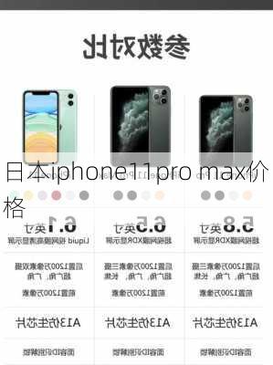 日本iphone11pro max价格