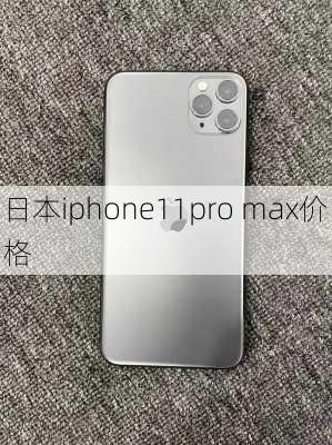 日本iphone11pro max价格