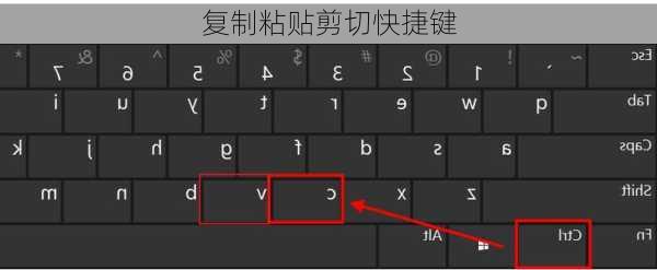 复制粘贴剪切快捷键