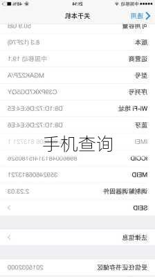 手机查询