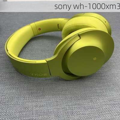 sony wh-1000xm3