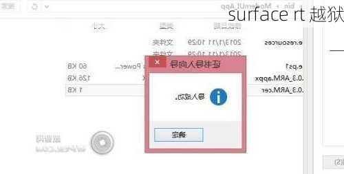 surface rt 越狱