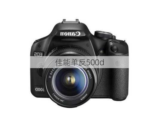 佳能单反500d