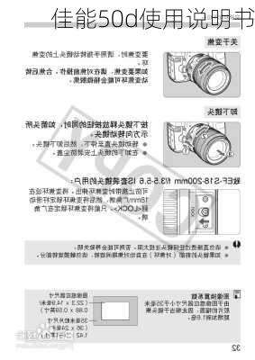 佳能50d使用说明书