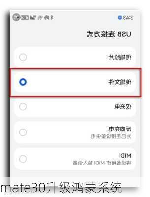 mate30升级鸿蒙系统