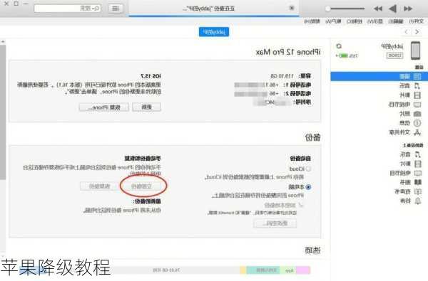 苹果降级教程