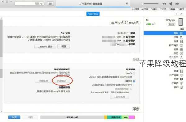 苹果降级教程